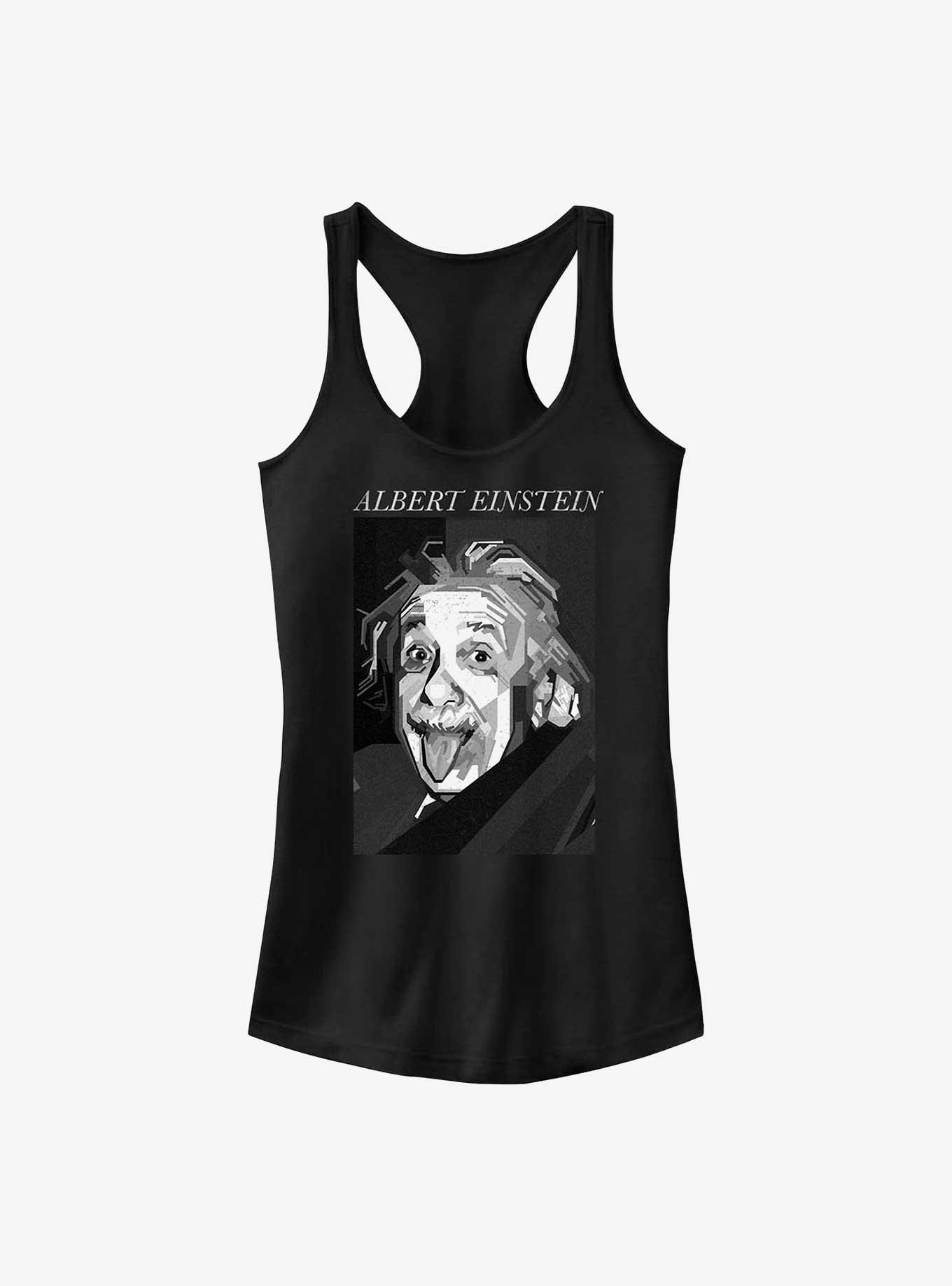 Einstein Title Girls Tank, BLACK, hi-res