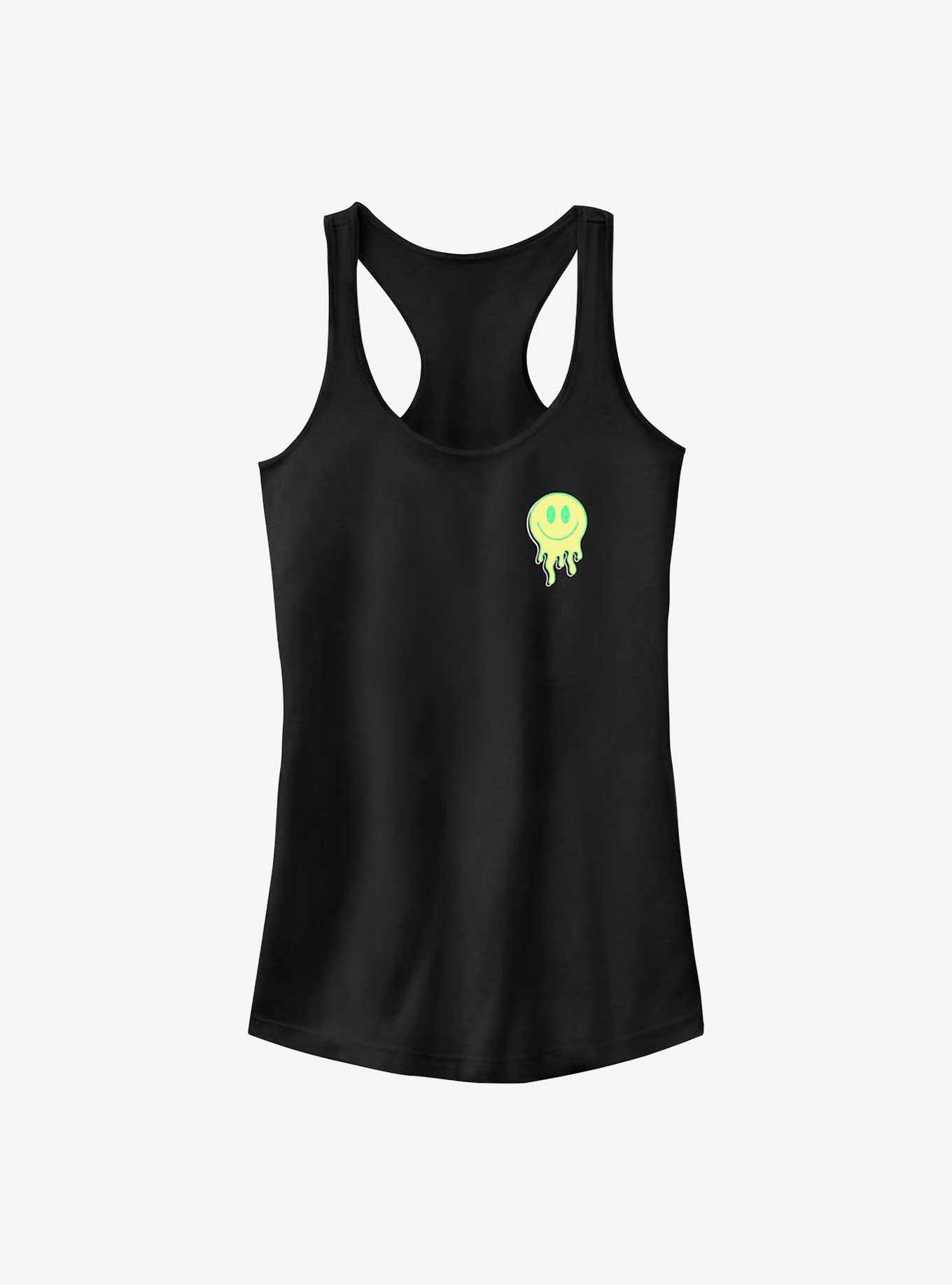 Melting Smiley Face Girls Tank, , hi-res
