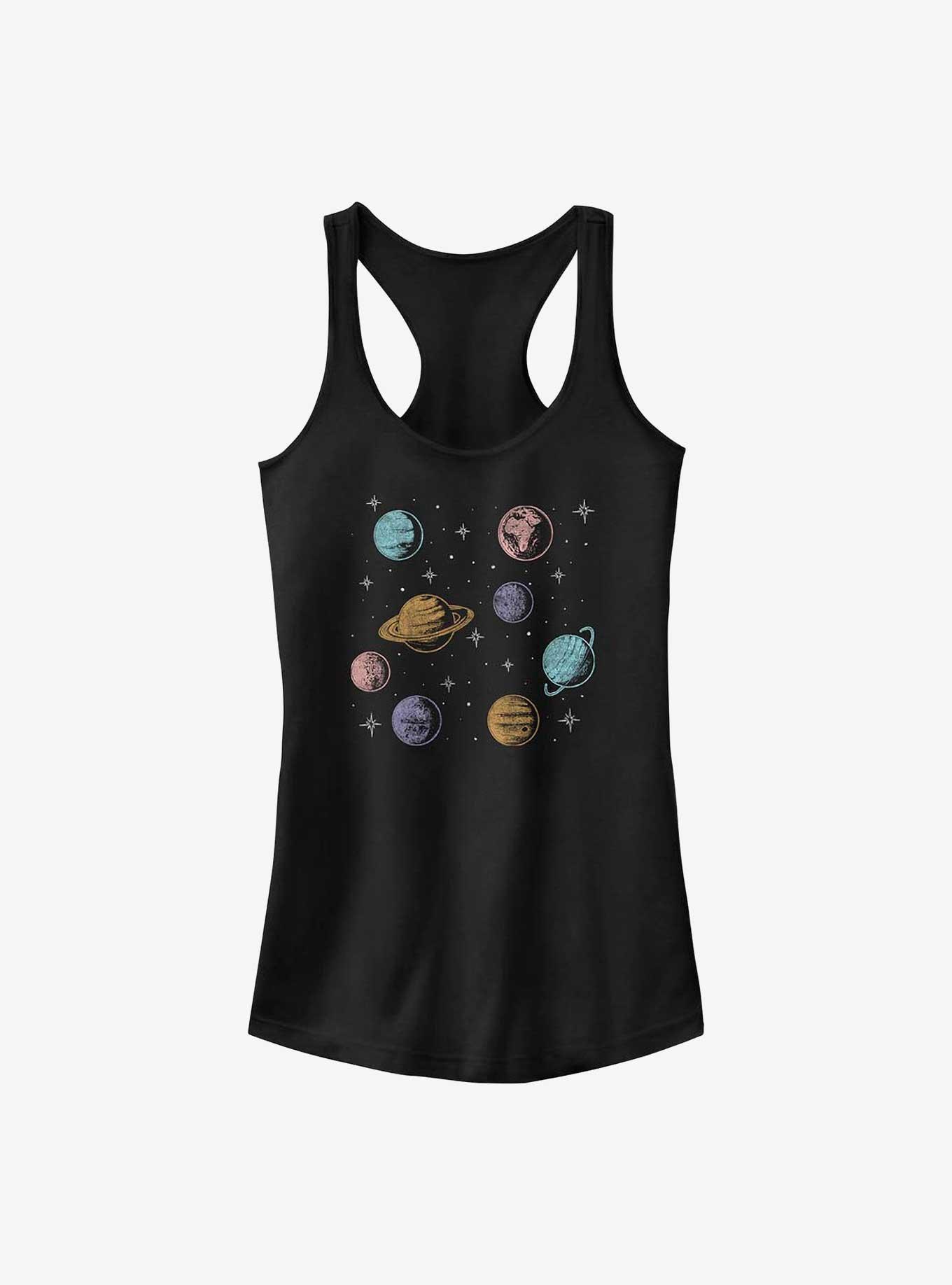 Planetary Girls Tank, BLACK, hi-res