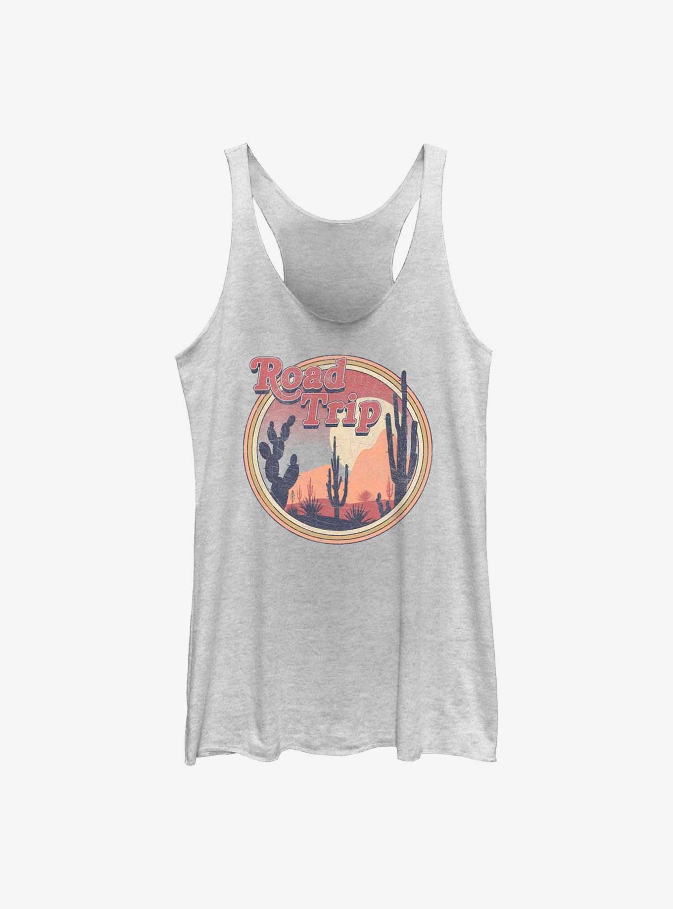Road Trip Girls Tank, WHITE HTR, hi-res