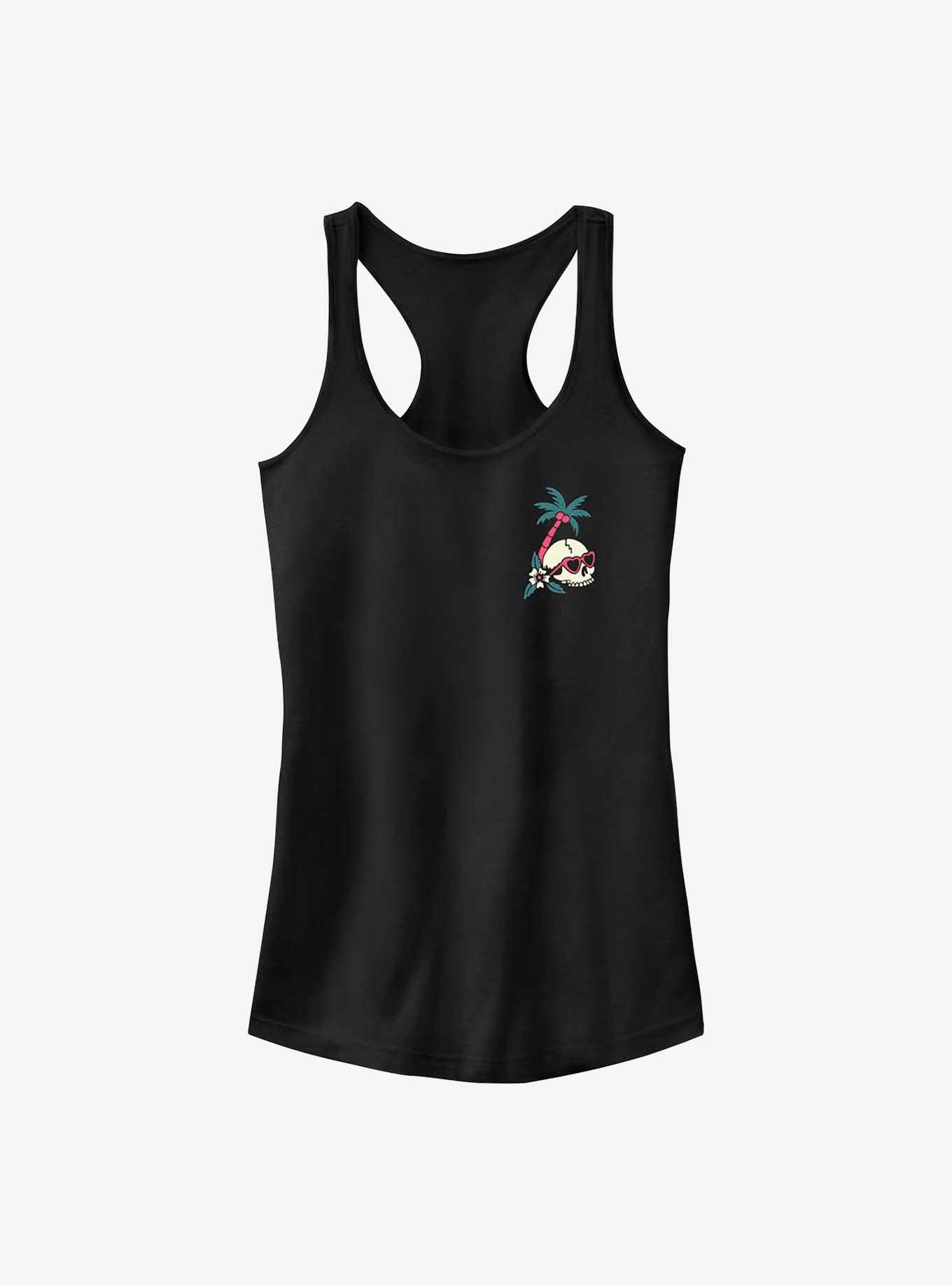 Tropic Skull Emblem Girls Tank, , hi-res