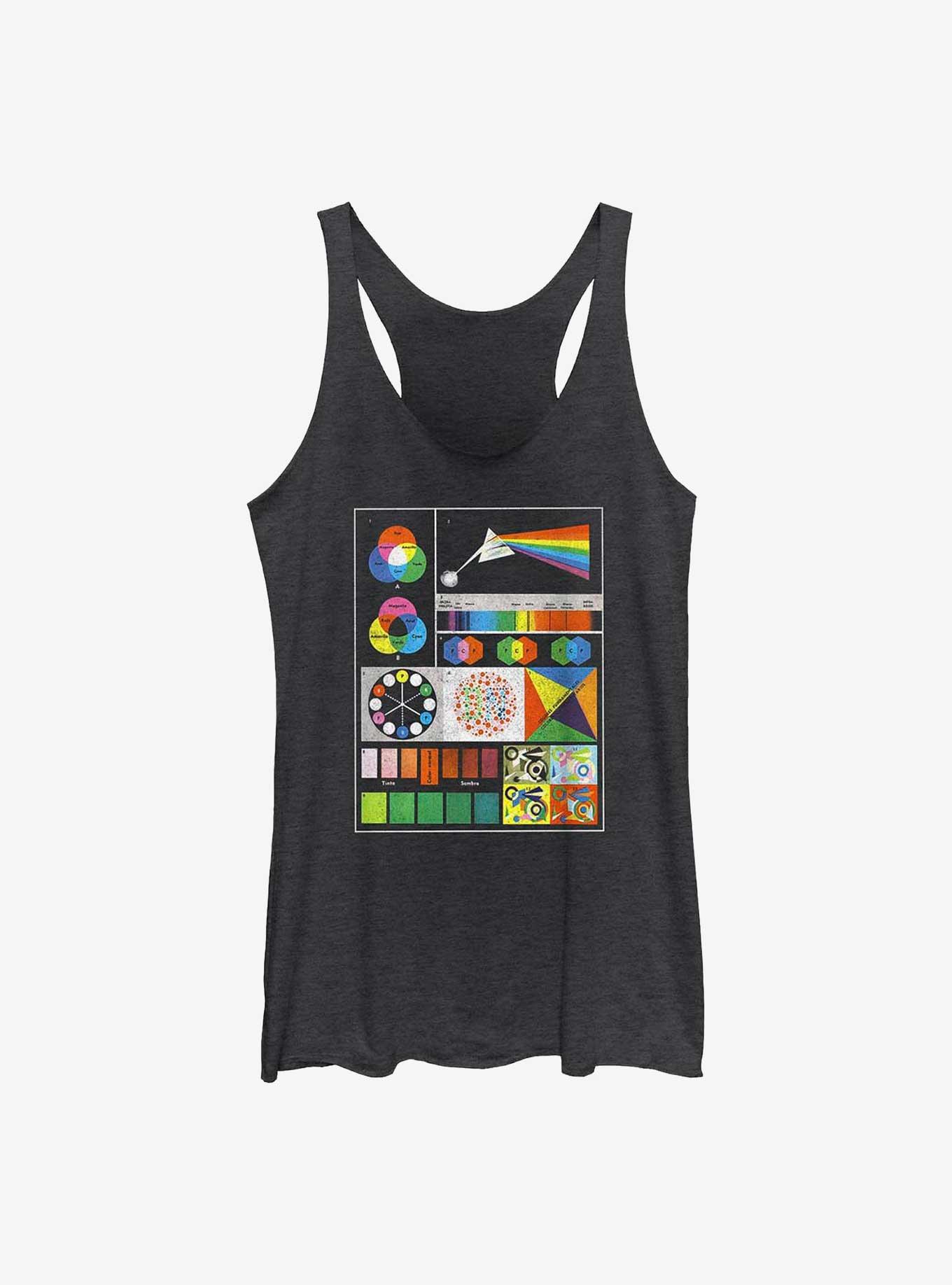 Vintage Color Chart Girls Tank, , hi-res