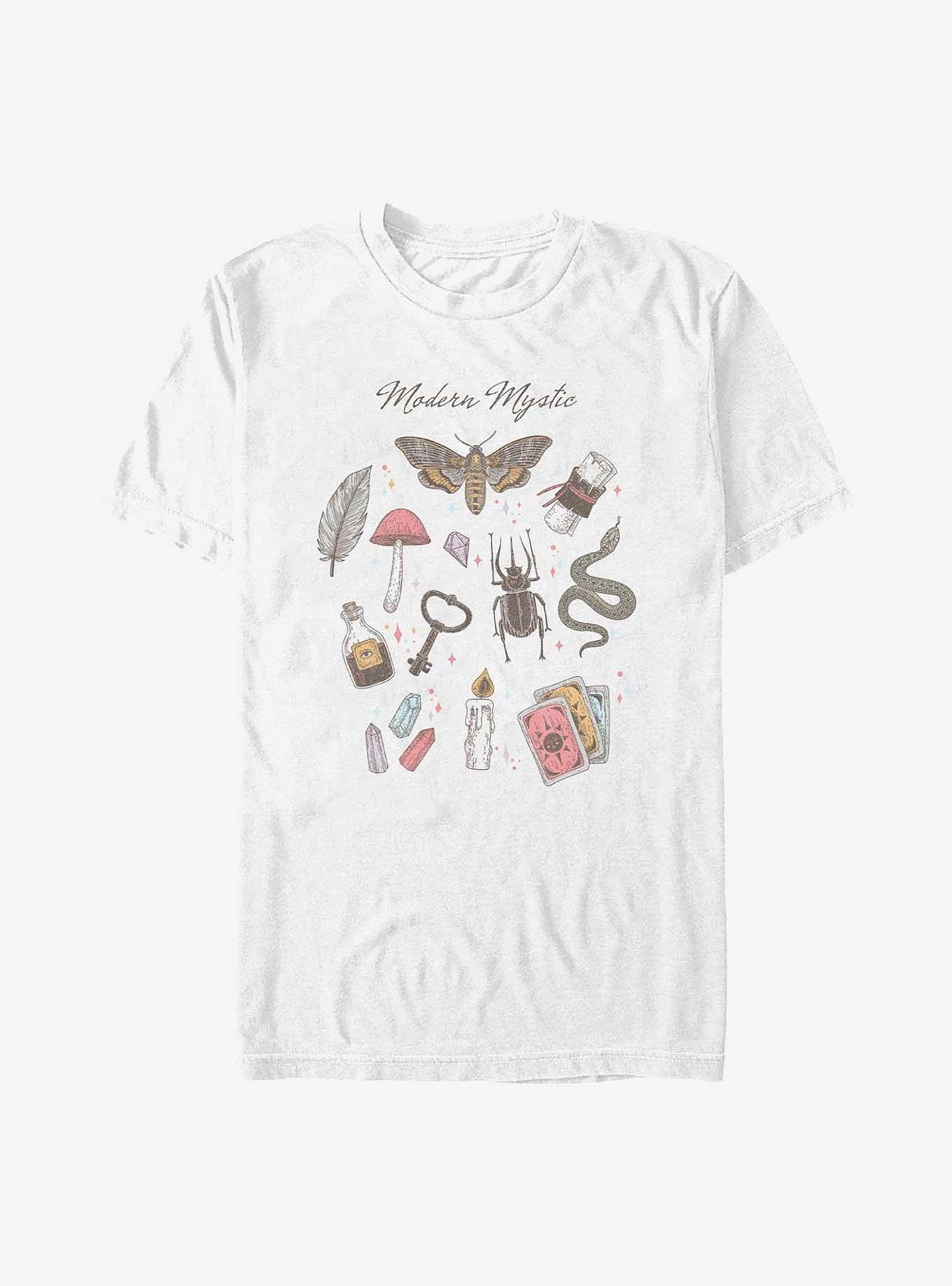 Modern Mystic T-Shirt, WHITE, hi-res