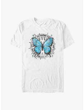 Watercolor Blue Butterfly T-Shirt, , hi-res