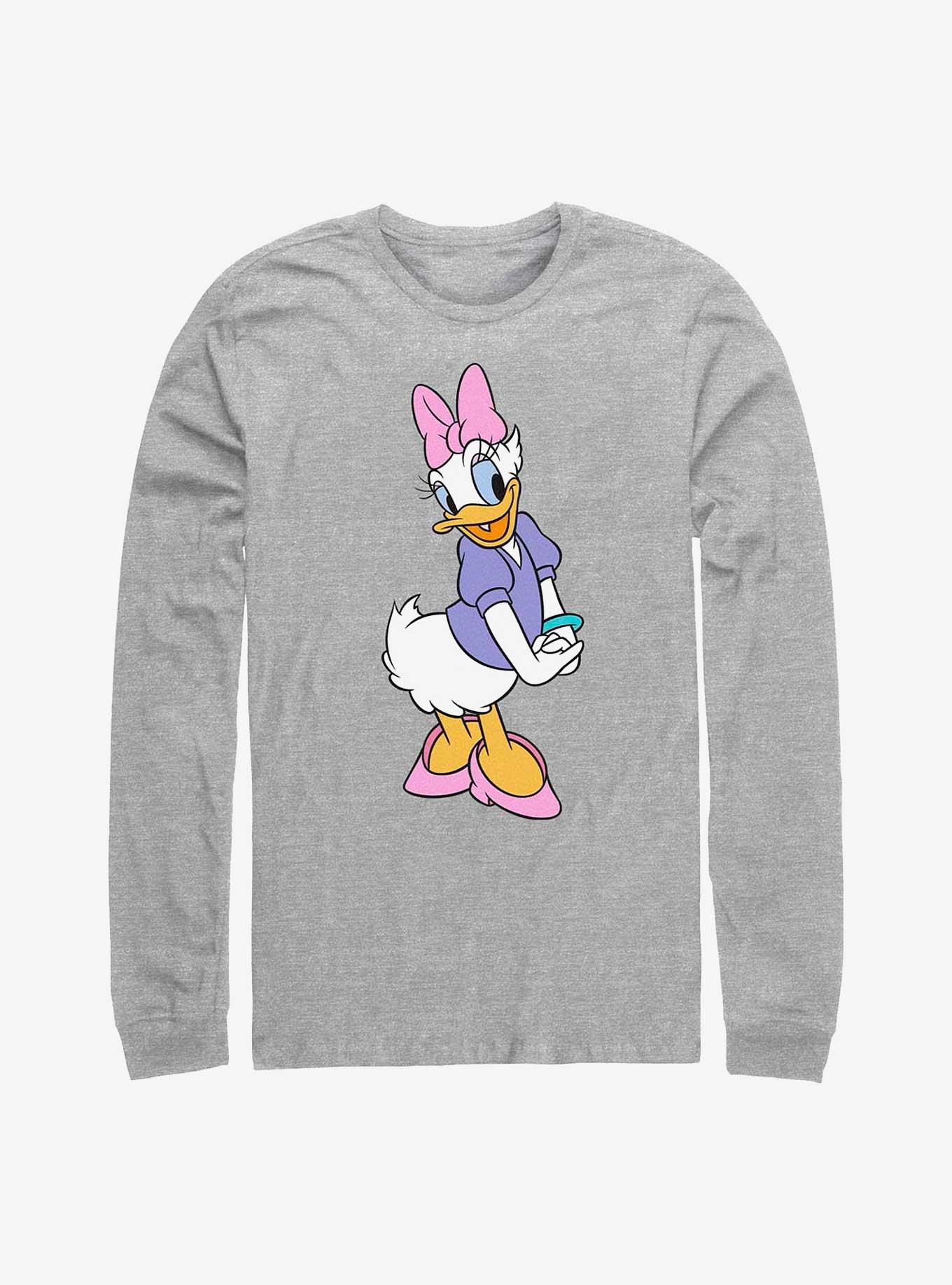 Disney Daisy Duck Traditional Daisy Long-Sleeve T-Shirt, ATH HTR, hi-res