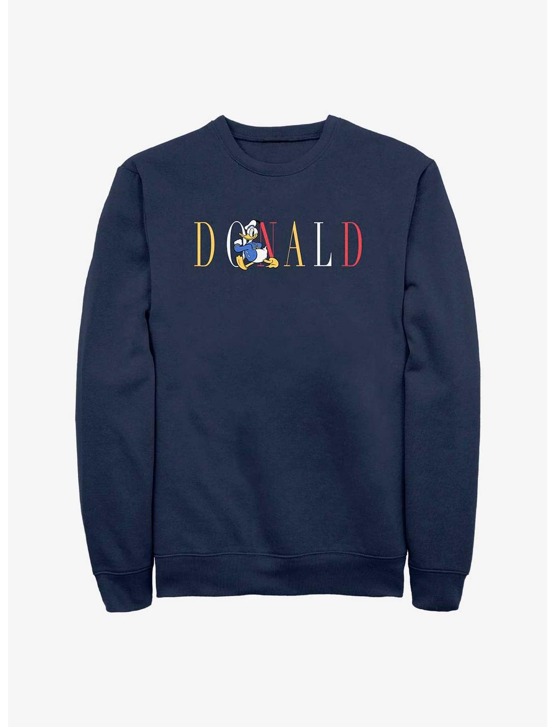 Disney Donald Duck Fashion Sweatshirt, NAVY, hi-res