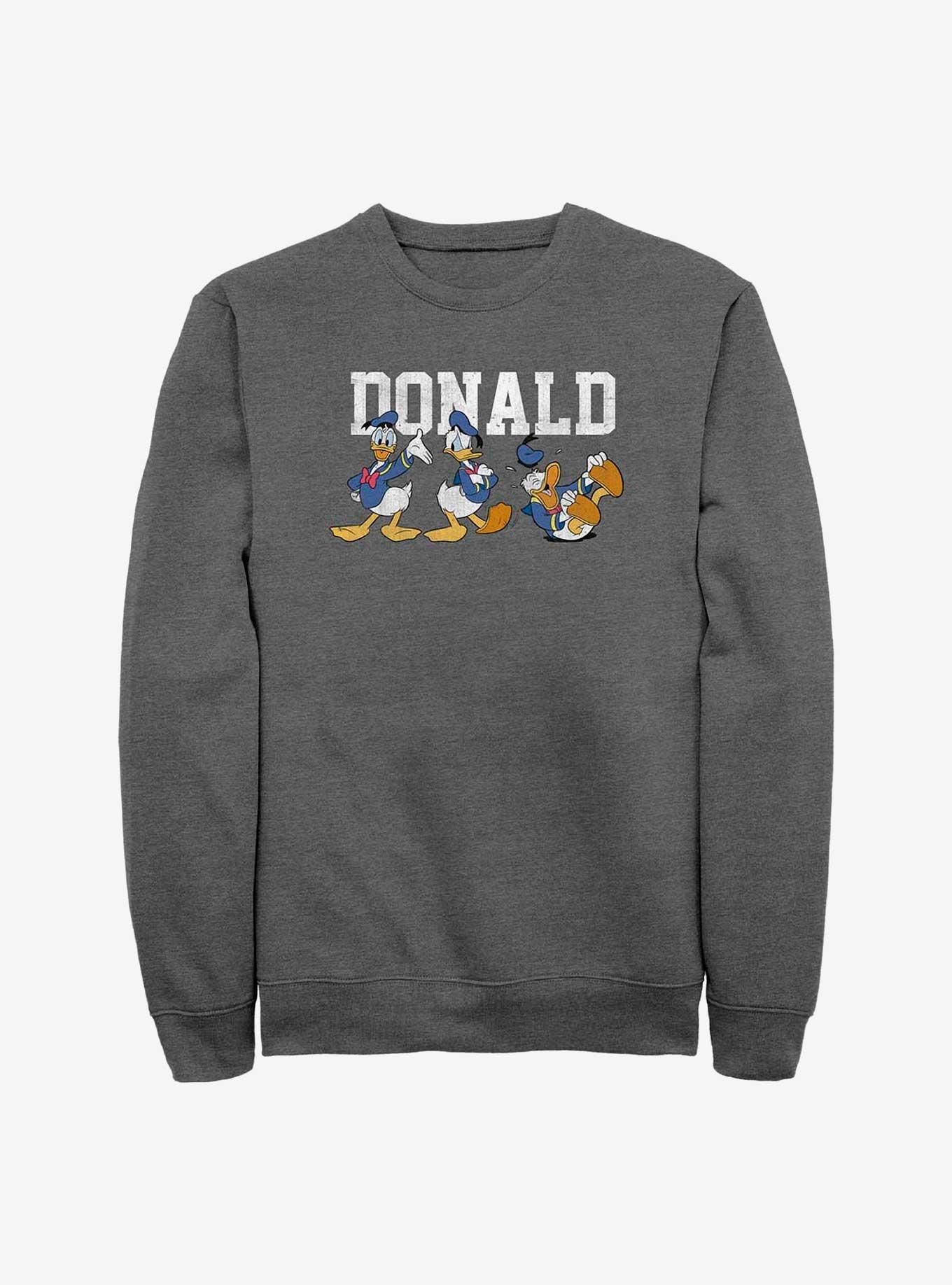 Disney Donald Duck Poses Sweatshirt, , hi-res