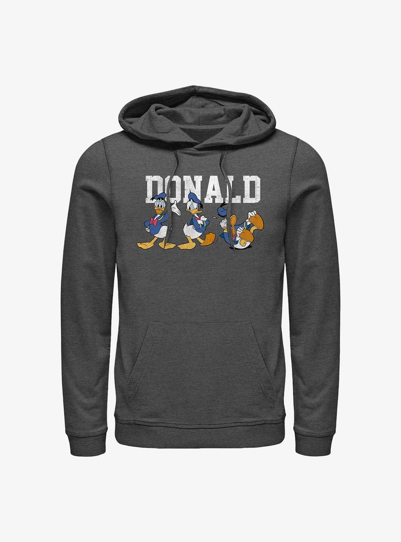 Disney Donald Duck Poses Hoodie, , hi-res