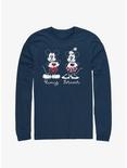 Disney Mickey Mouse & Minnie Mouse Always Forever Long-Sleeve T-Shirt, NAVY, hi-res
