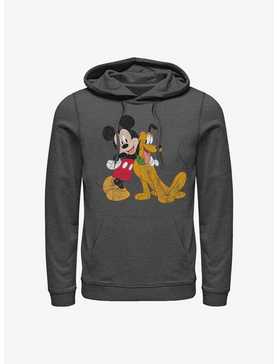 Disney Mickey Mouse And Disney Pluto Hoodie, , hi-res