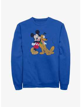 Disney Mickey Mouse And Disney Pluto Sweatshirt, , hi-res