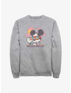 Disney Mickey Mouse Beach Sunglasses Sweatshirt, , hi-res