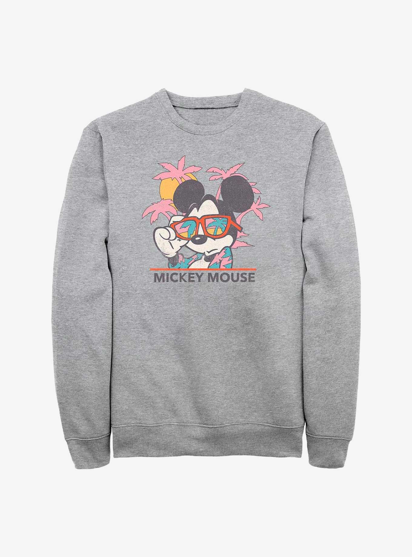 Disney Mickey Mouse Beach Sunglasses Sweatshirt, , hi-res