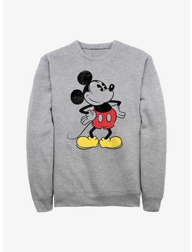 Plus Size Disney Mickey Mouse Classic Vintage Mickey Sweatshirt, , hi-res