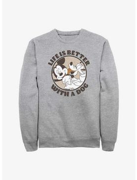 Disney Mickey Mouse Dog Life Sweatshirt, , hi-res