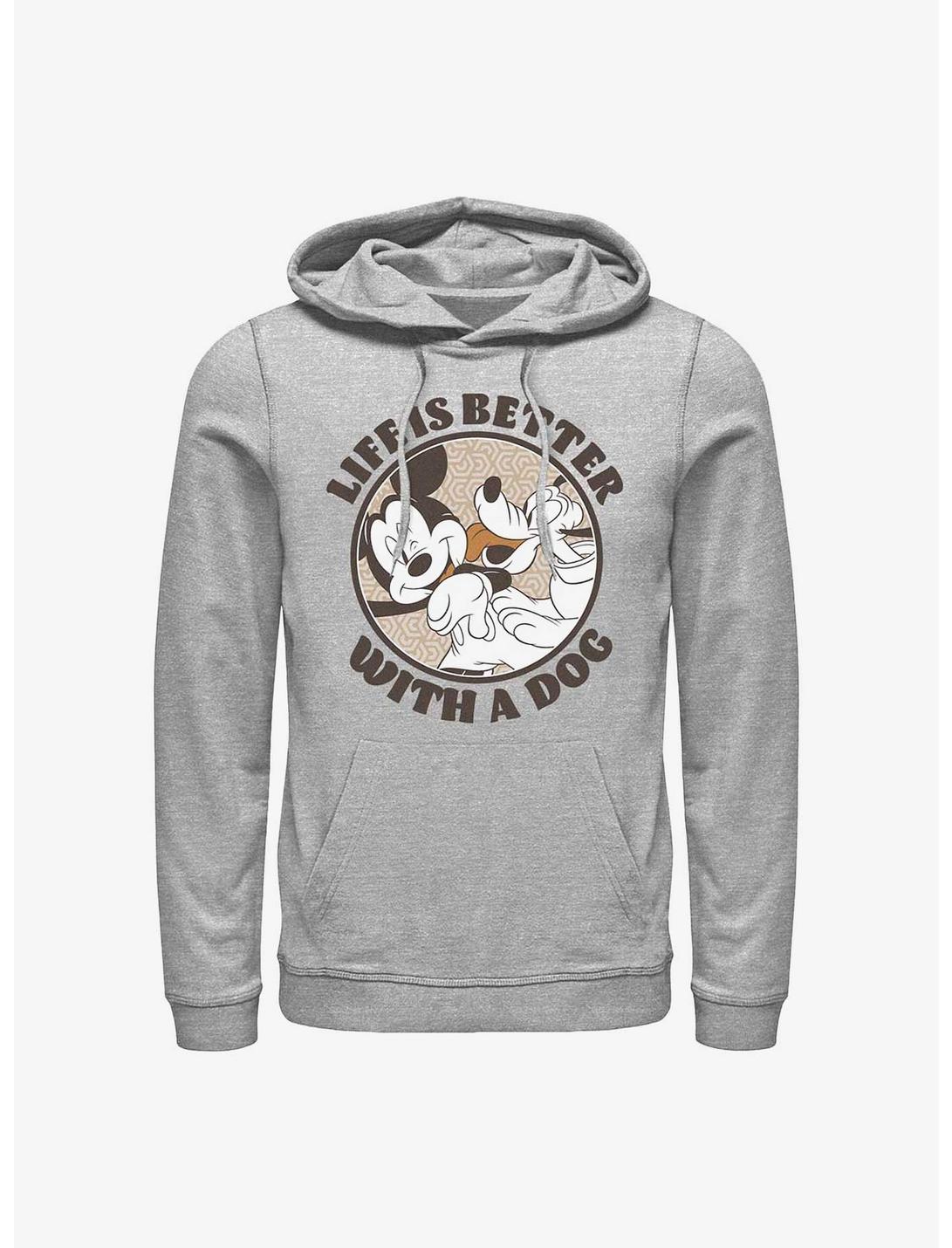 Disney Mickey Mouse Dog Life Hoodie, ATH HTR, hi-res