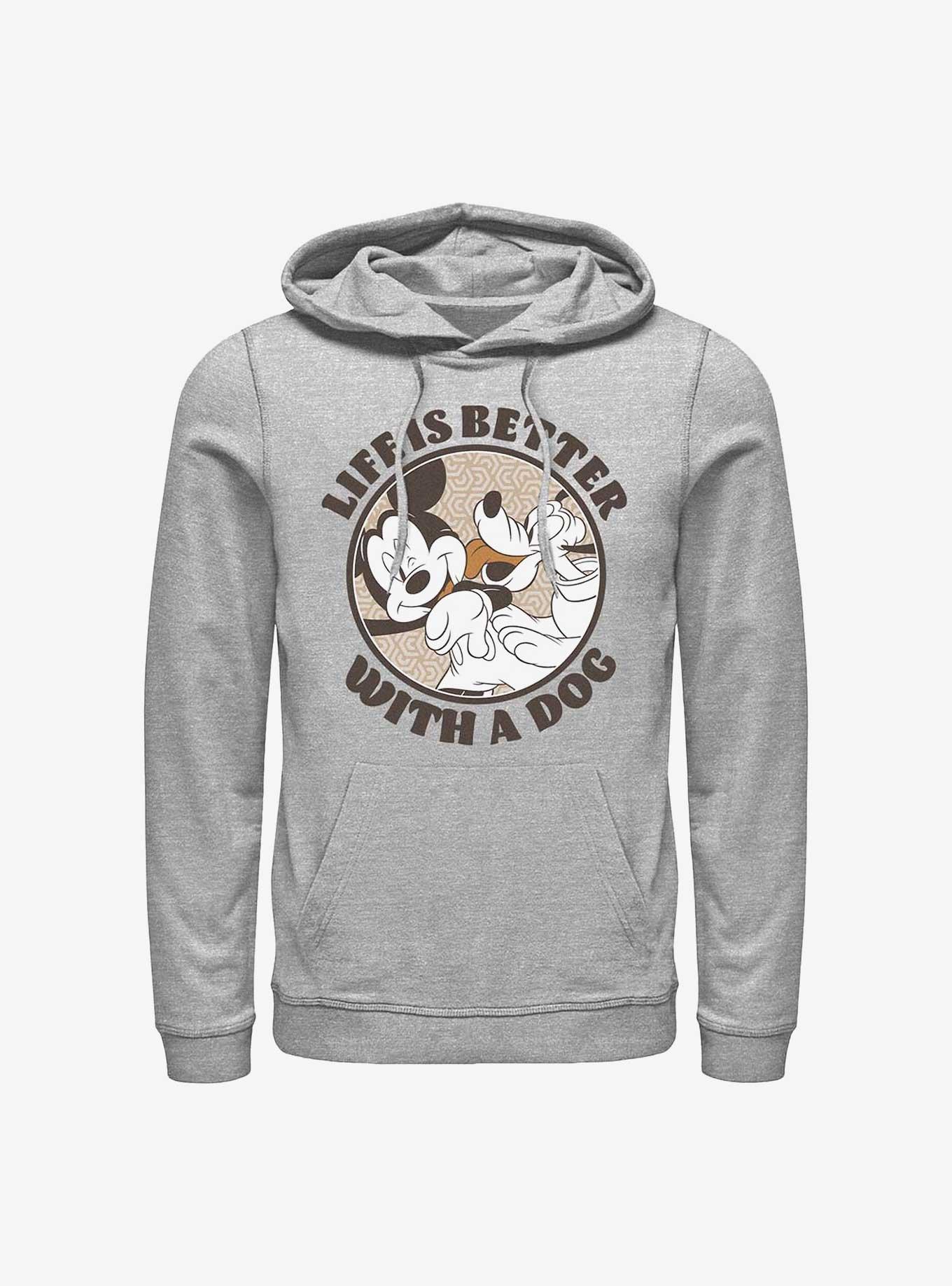 Disney Mickey Mouse Dog Life Hoodie, ATH HTR, hi-res