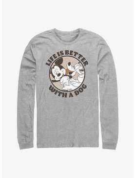 Disney Mickey Mouse Dog Life Long-Sleeve T-Shirt, , hi-res