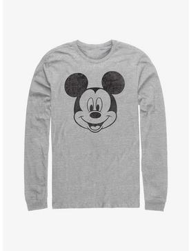 Disney Mickey Mouse Face Long-Sleeve T-Shirt, , hi-res