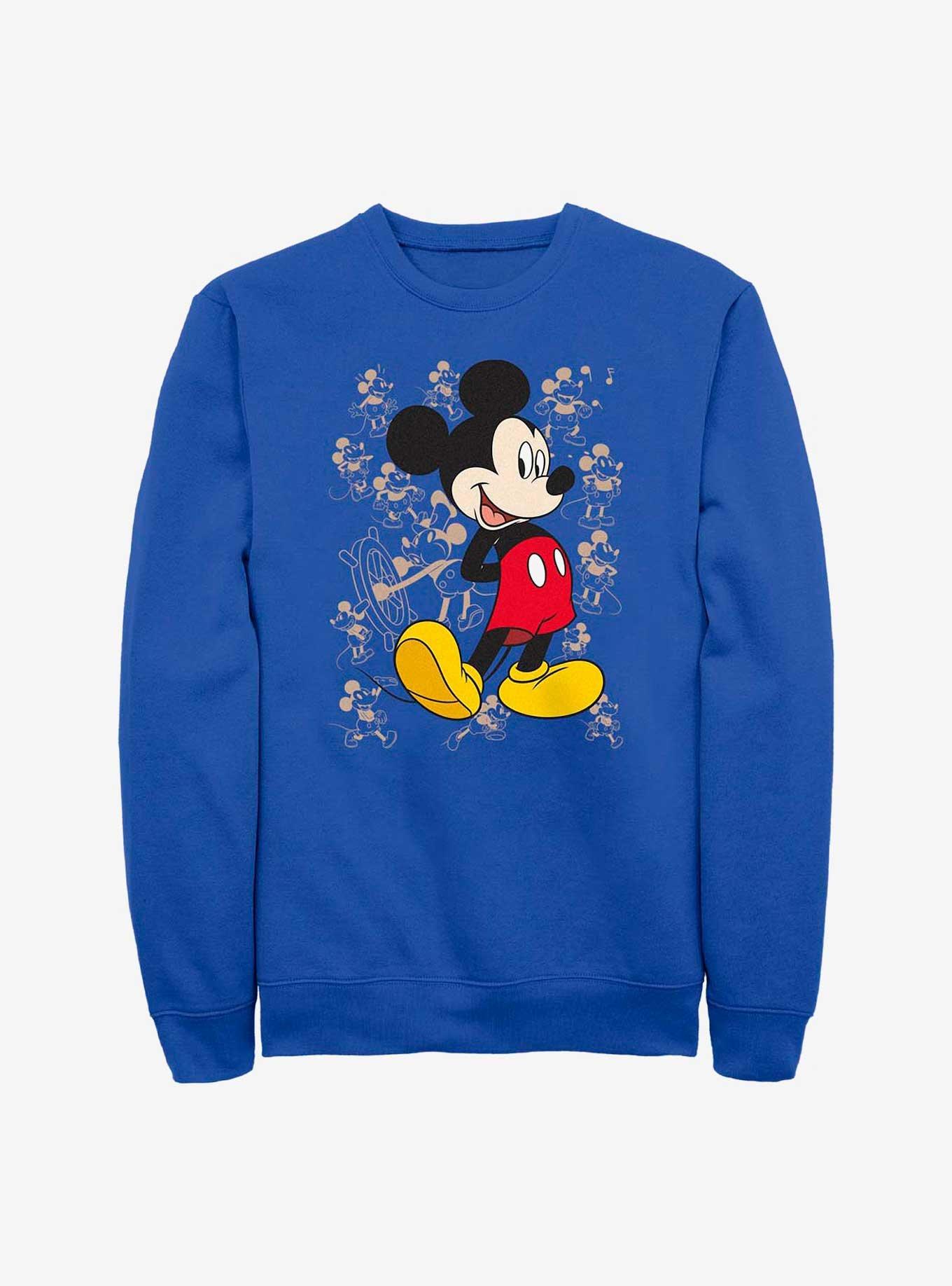 Disney Mickey Mouse Many Mickeys Sweatshirt, , hi-res