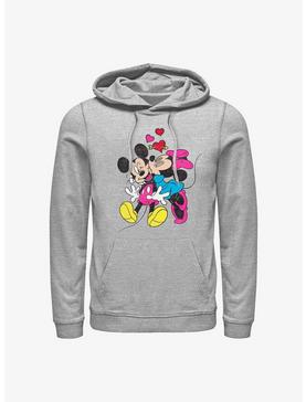 Disney Mickey Mouse Minnie Love Hoodie, , hi-res