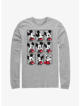 Disney Mickey Mouse Mood Long-Sleeve T-Shirt, , hi-res