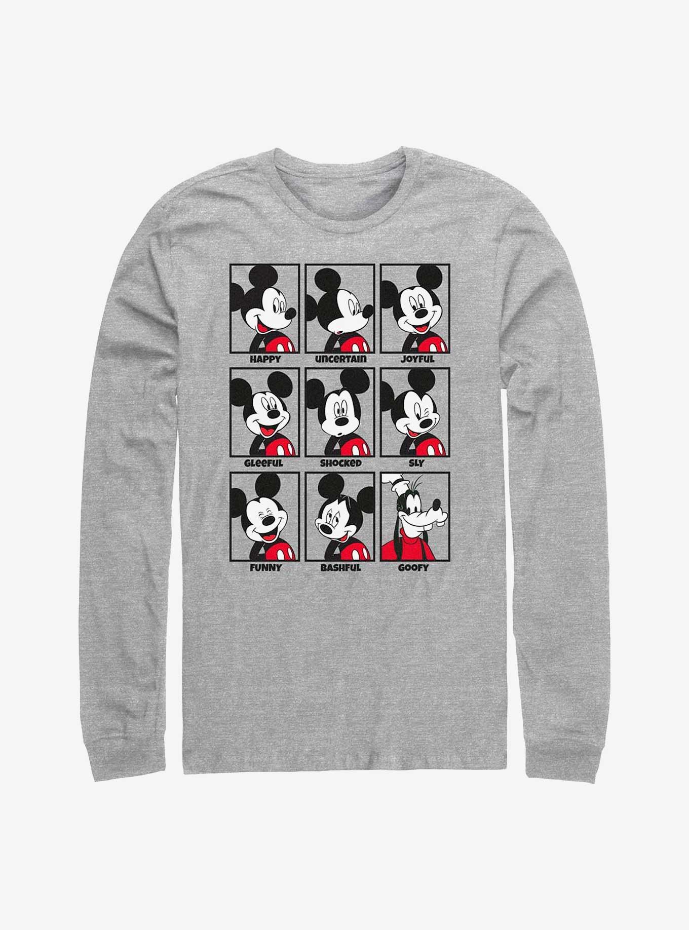 Disney Mickey Mouse Mood Long-Sleeve T-Shirt, , hi-res
