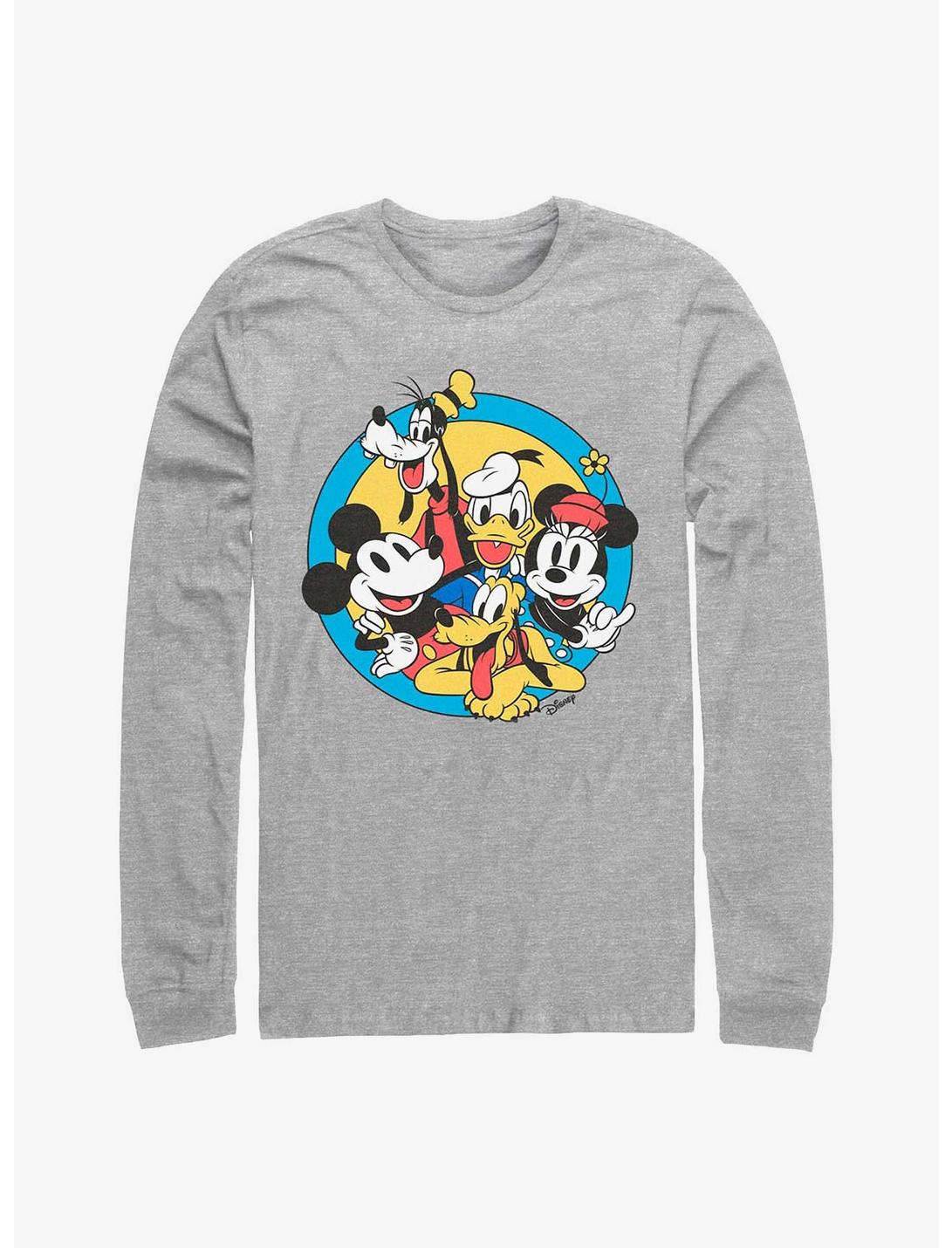 Disney Mickey Mouse Original Buddies Long-Sleeve T-Shirt, ATH HTR, hi-res