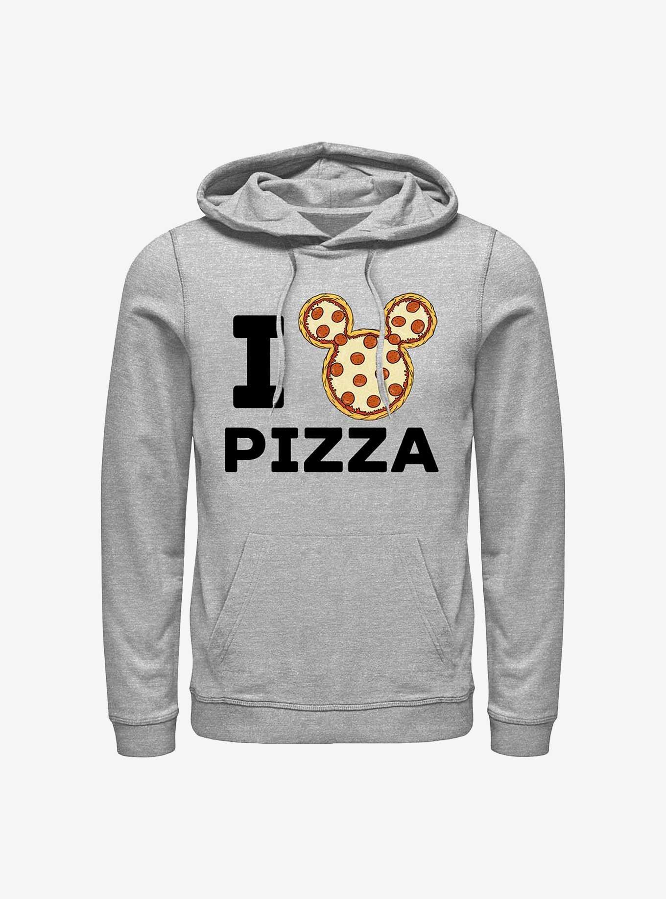 Disney Mickey Mouse Pizza Hoodie, ATH HTR, hi-res