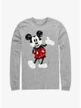 Disney Mickey Mouse Poly Long-Sleeve T-Shirt, ATH HTR, hi-res