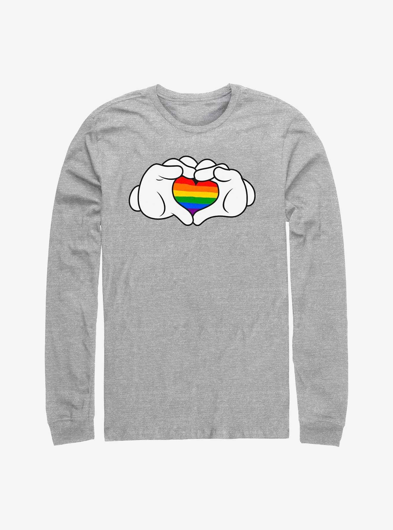 Disney Mickey Mouse Rainbow Love Long-Sleeve T-Shirt, , hi-res