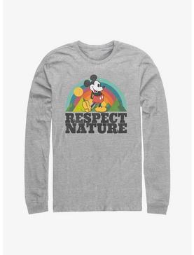 Disney Mickey Mouse Respect Nature Long-Sleeve T-Shirt, , hi-res
