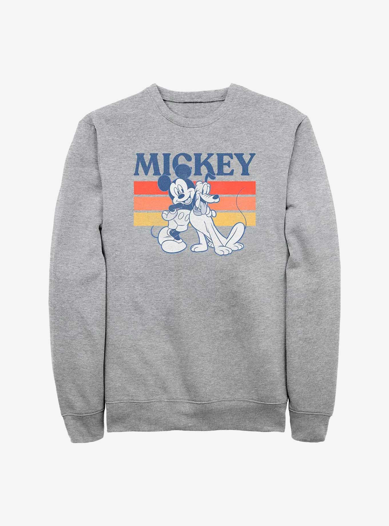 Disney Mickey Mouse & Pluto Retro Squad Sweatshirt, , hi-res