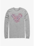 Disney Mickey Mouse Stars And Ears Long-Sleeve T-Shirt, ATH HTR, hi-res