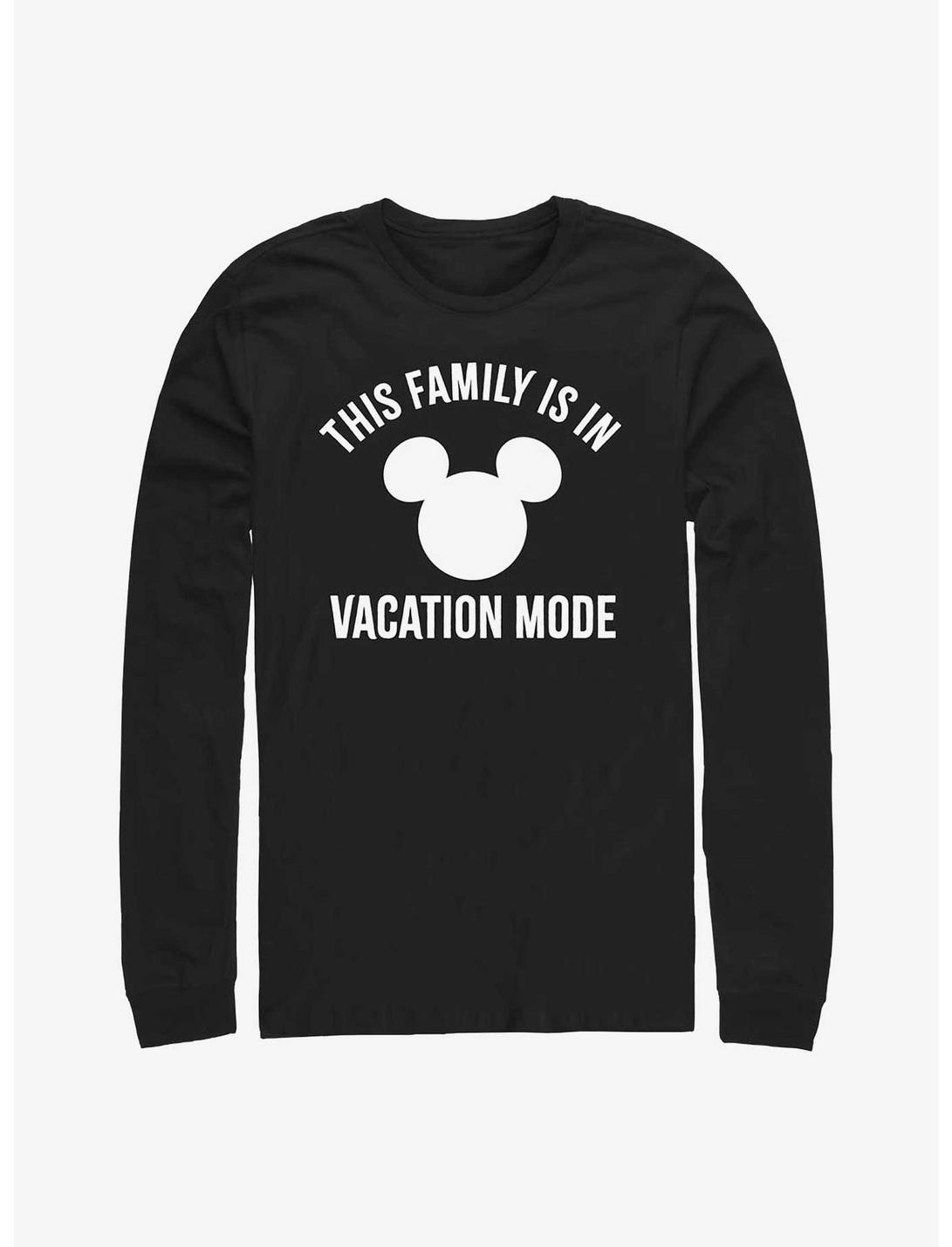 Disney Mickey Mouse Vacation Mode Long-Sleeve T-Shirt, BLACK, hi-res