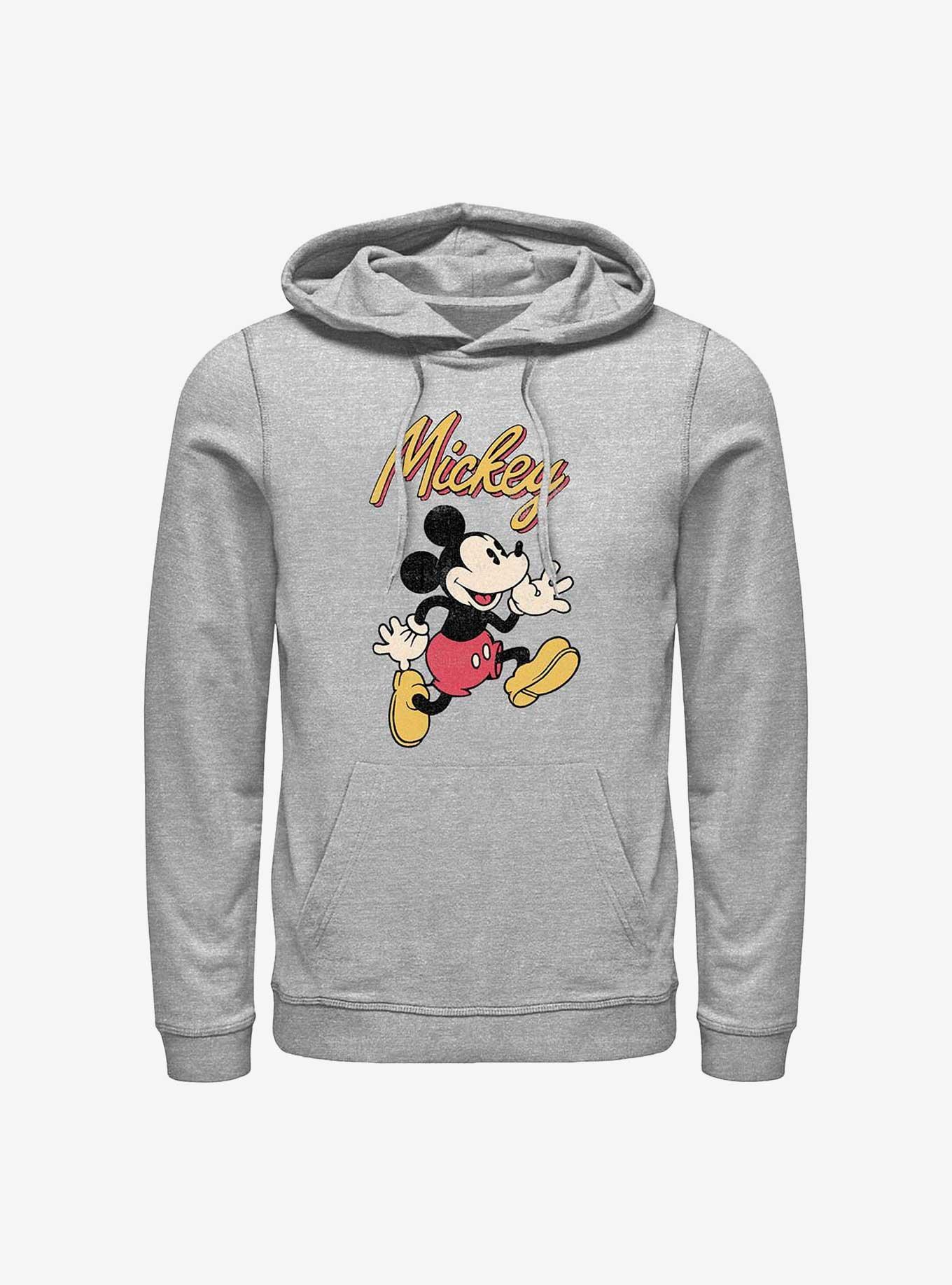 Disney Mickey Mouse Vintage Mickey Hoodie, ATH HTR, hi-res