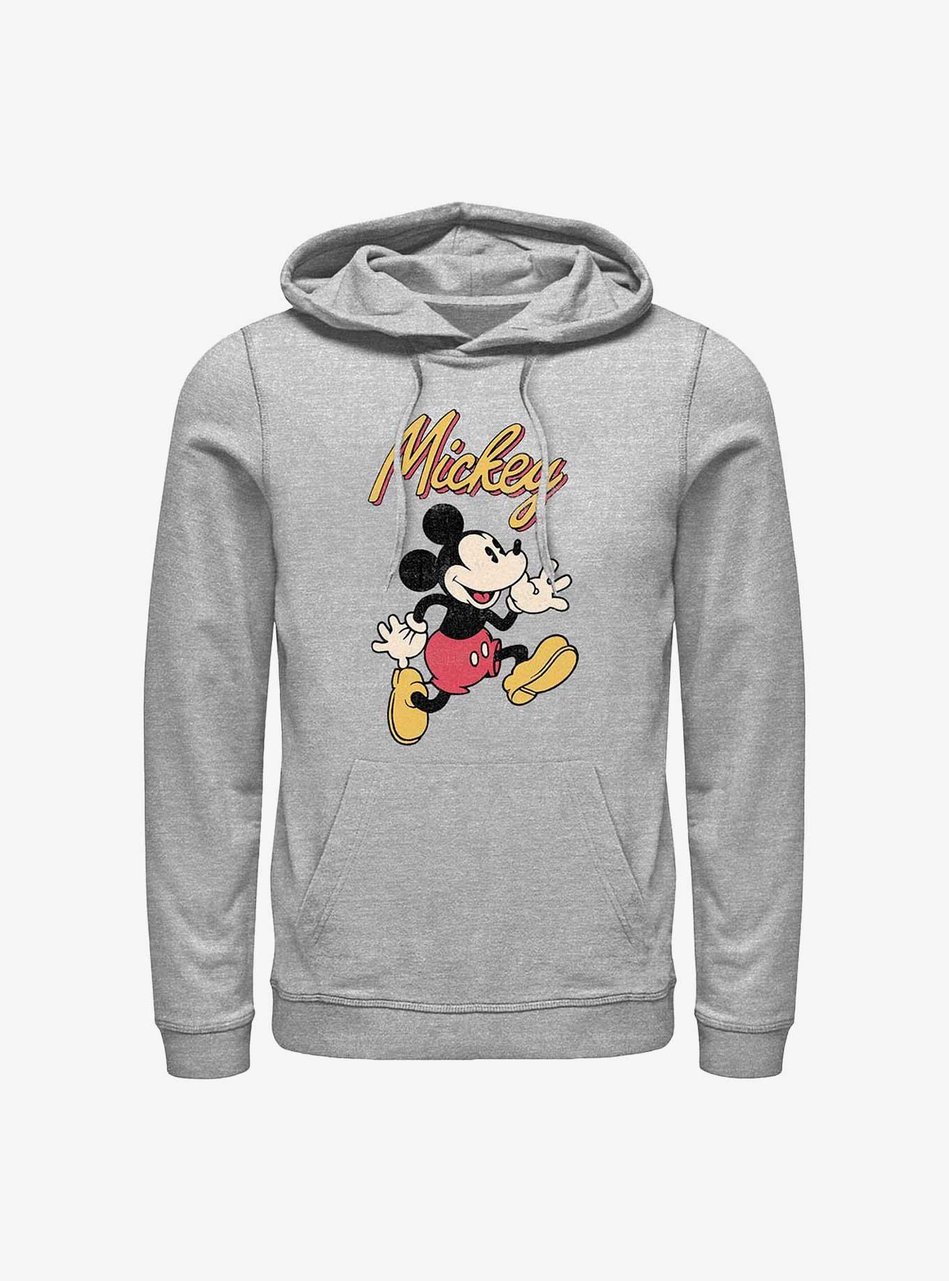 Mickey mouse best sale hoodie grey