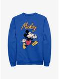 Disney Mickey Mouse Vintage Mickey Sweatshirt, ROYAL, hi-res