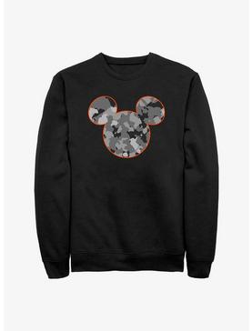 Plus Size Disney Mickey Mouses Camo Sweatshirt, , hi-res