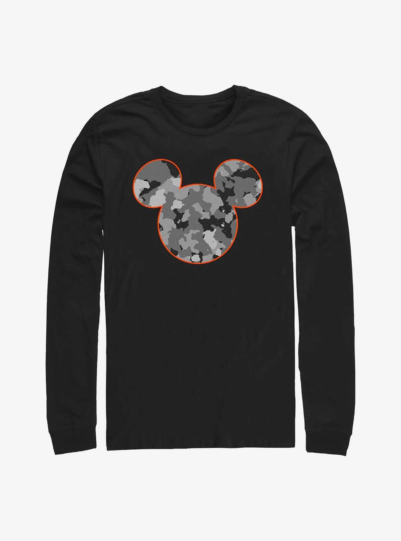 Disney Mickey Mouses Camo Long-Sleeve T-Shirt