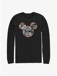 Disney Mickey Mouses Camo Long-Sleeve T-Shirt, BLACK, hi-res