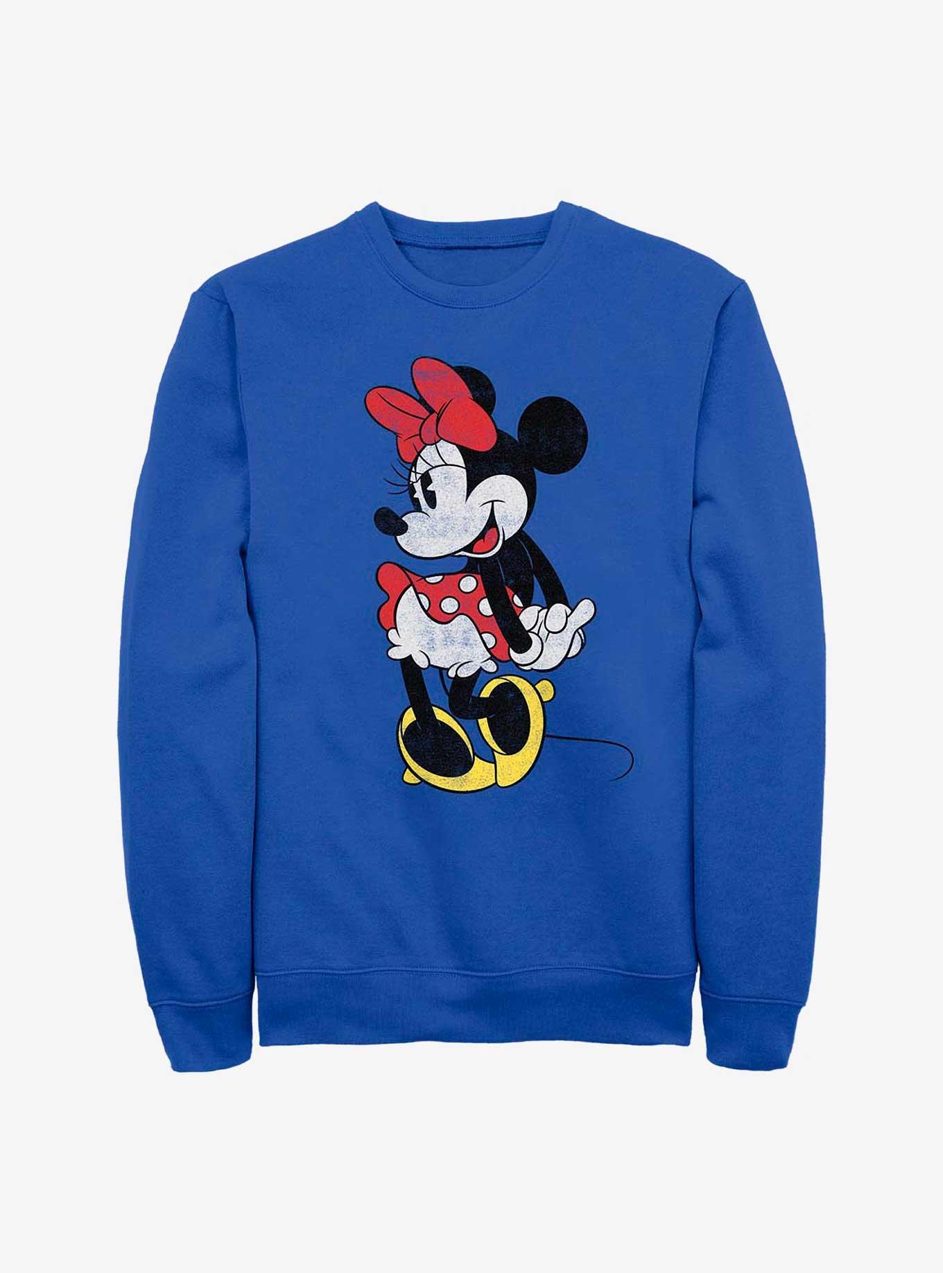 Disney Minnie Mouse Classic Minnie Sweatshirt, ROYAL, hi-res