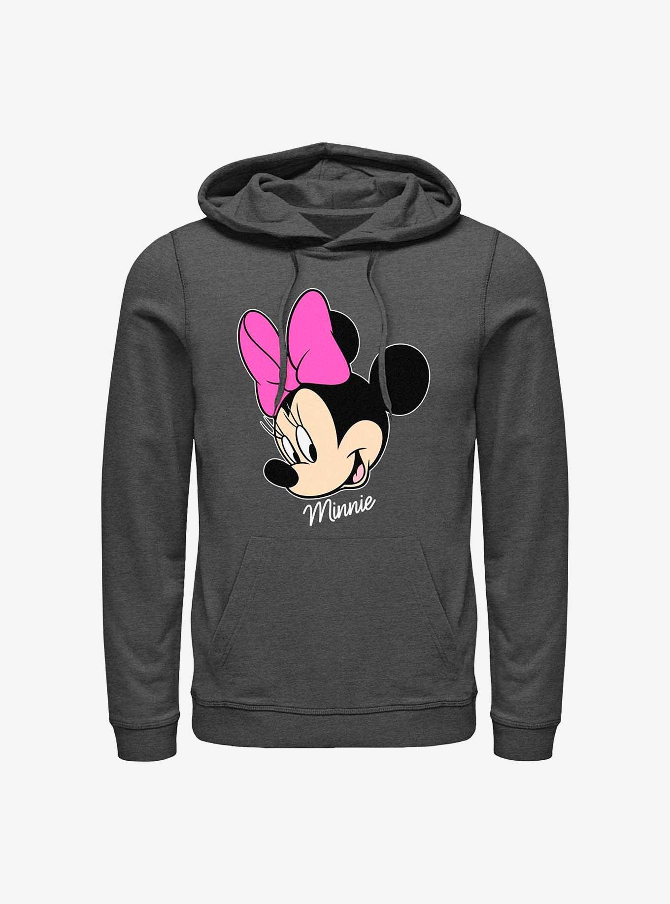 Disney Minnie Mouse Minnie Big Face Hoodie, , hi-res