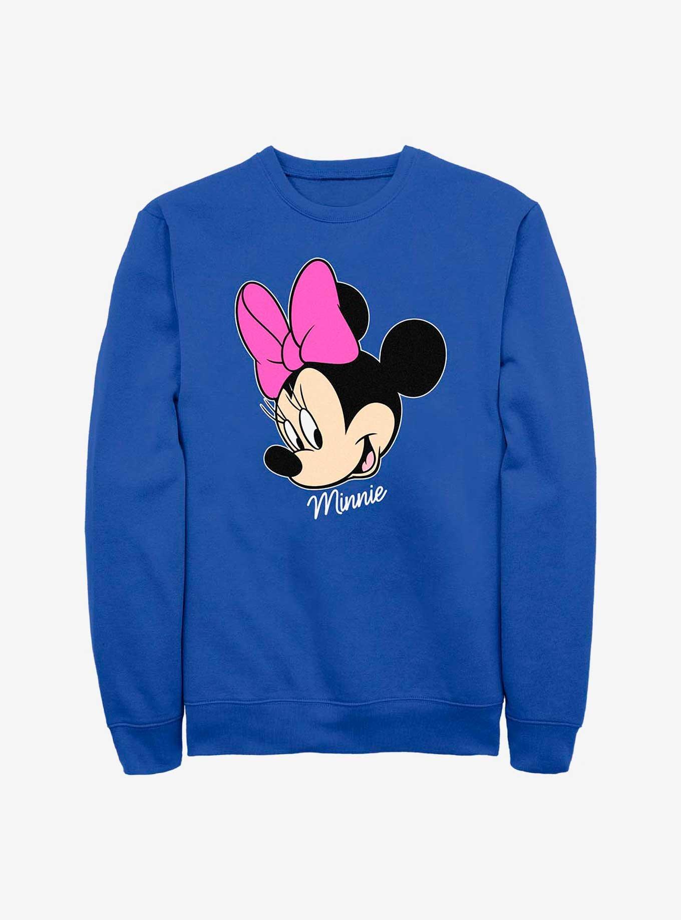 Disney Minnie Mouse Minnie Big Face Sweatshirt