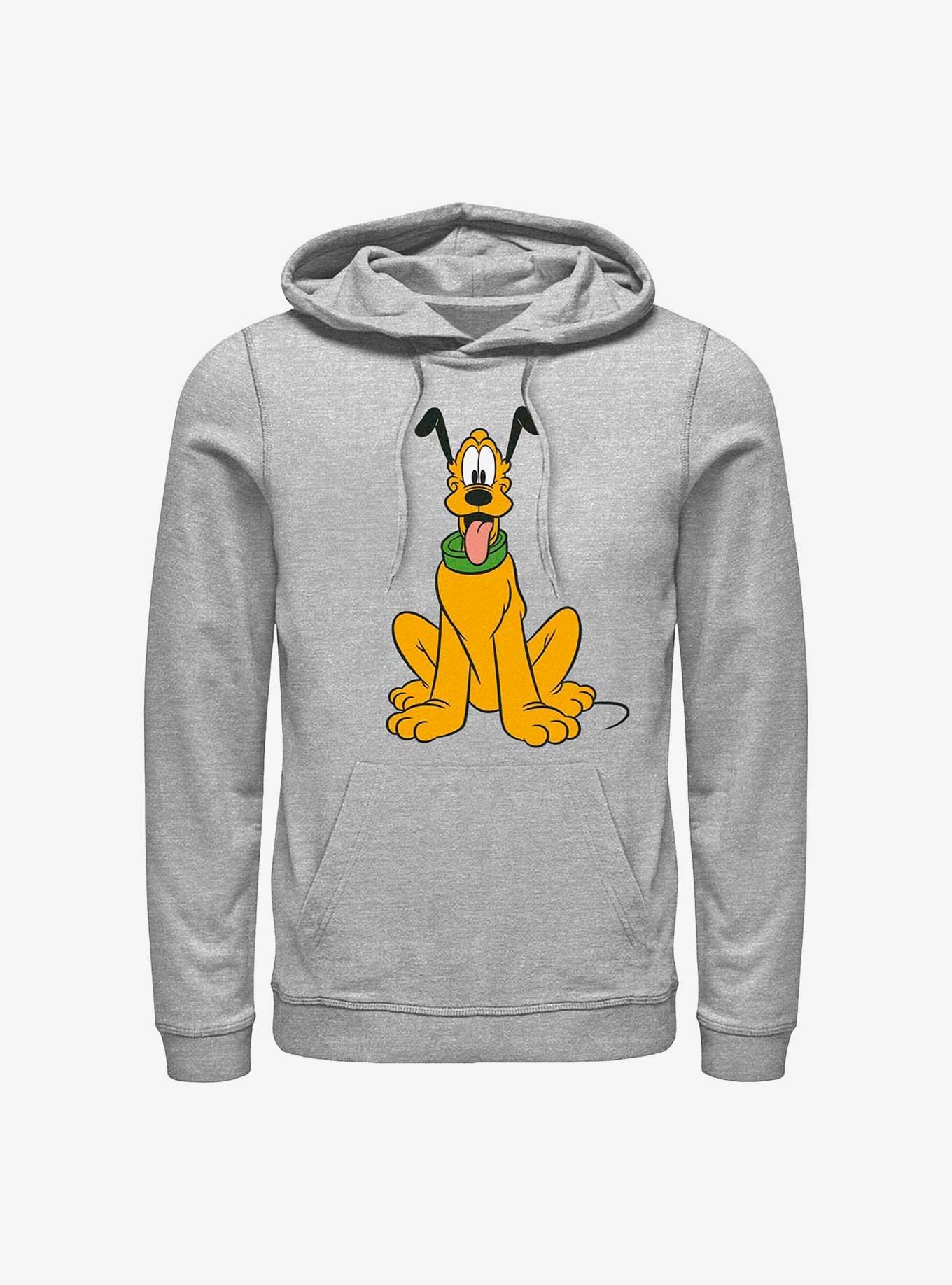 Disney Pluto Traditional Disney Pluto Hoodie GREY Hot Topic