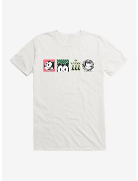 Felix The Cat Graphic Tiles T-Shirt, WHITE, hi-res