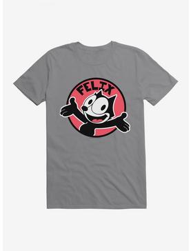 Felix The Cat Happy Smiles Sticker Graphic T-Shirt, STORM GREY, hi-res