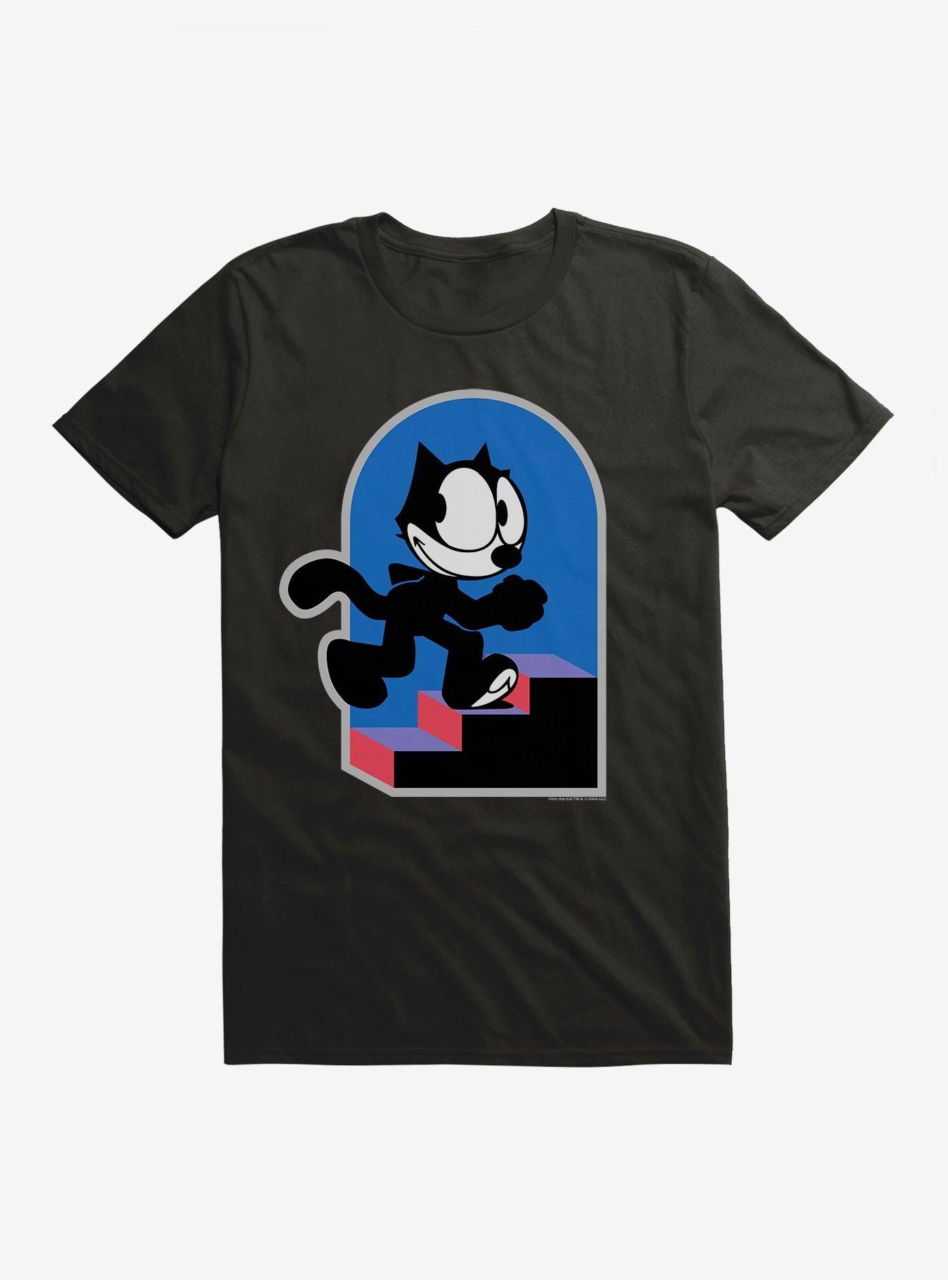 Felix The Cat Step By Step T-Shirt, , hi-res