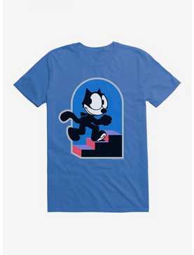 Felix The Cat Step By Step T-Shirt, ROYAL BLUE, hi-res