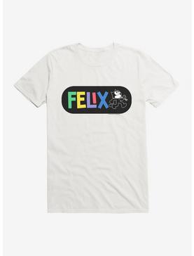 Felix The Cat Whistling And Walking T-Shirt, WHITE, hi-res